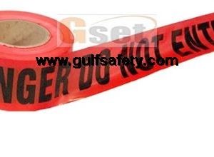 WARNING TAPE DANGER DO NOT ENTER 3" X 250MTR COLOUR RED